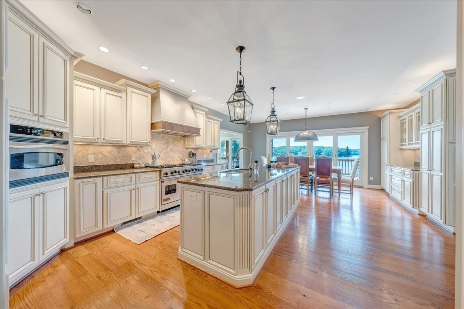 Kitchen Island from Hallway