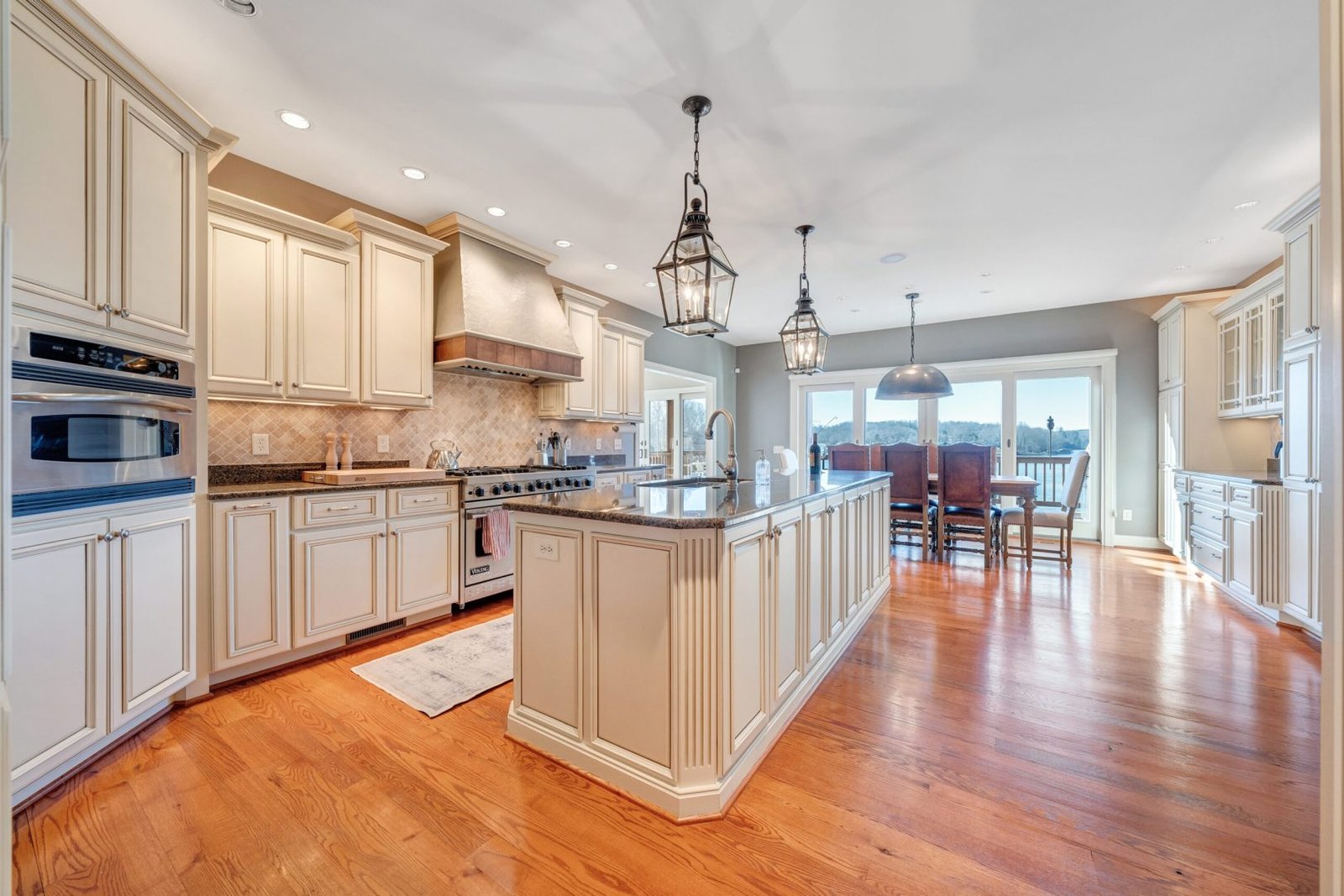 Kitchen Island from Hallway