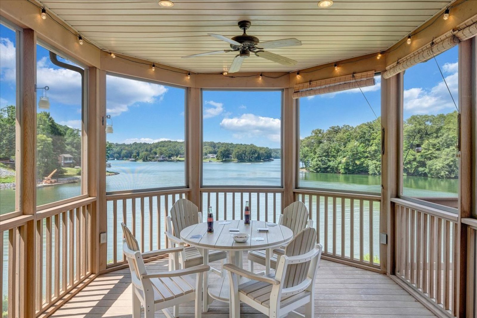 Screened Outdoor Deck (beside Sunroom)