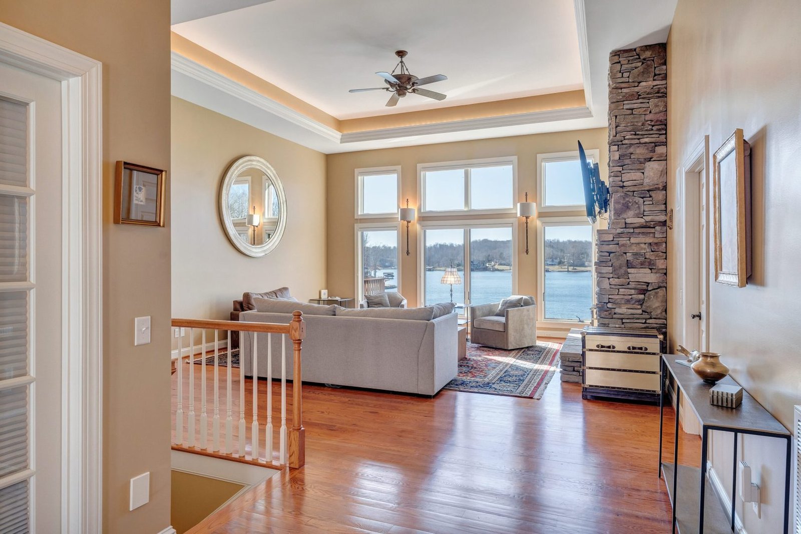 Upper Living Room from Entry